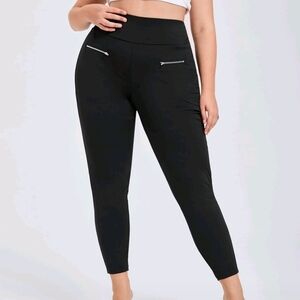 Black High-Waisted Women's Pants